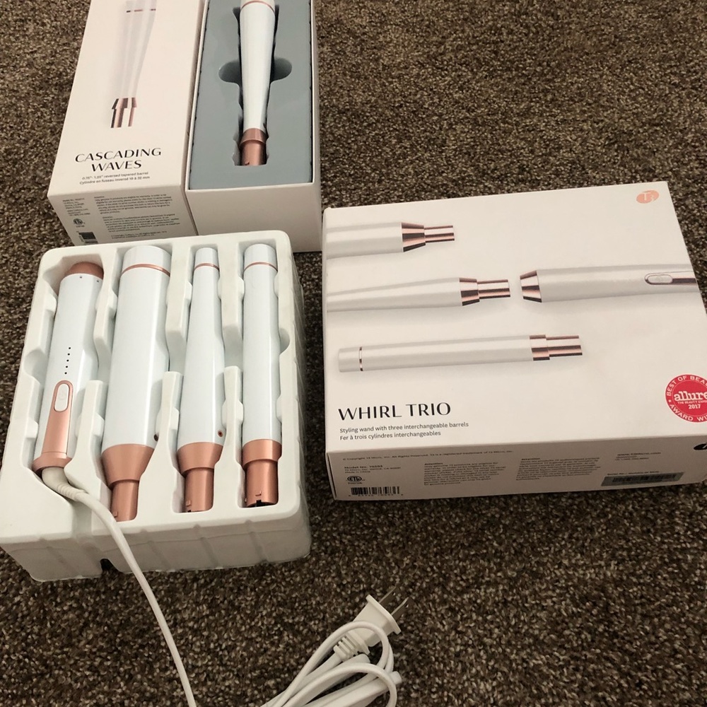 T3 Whirl Trio plus one extra barrel